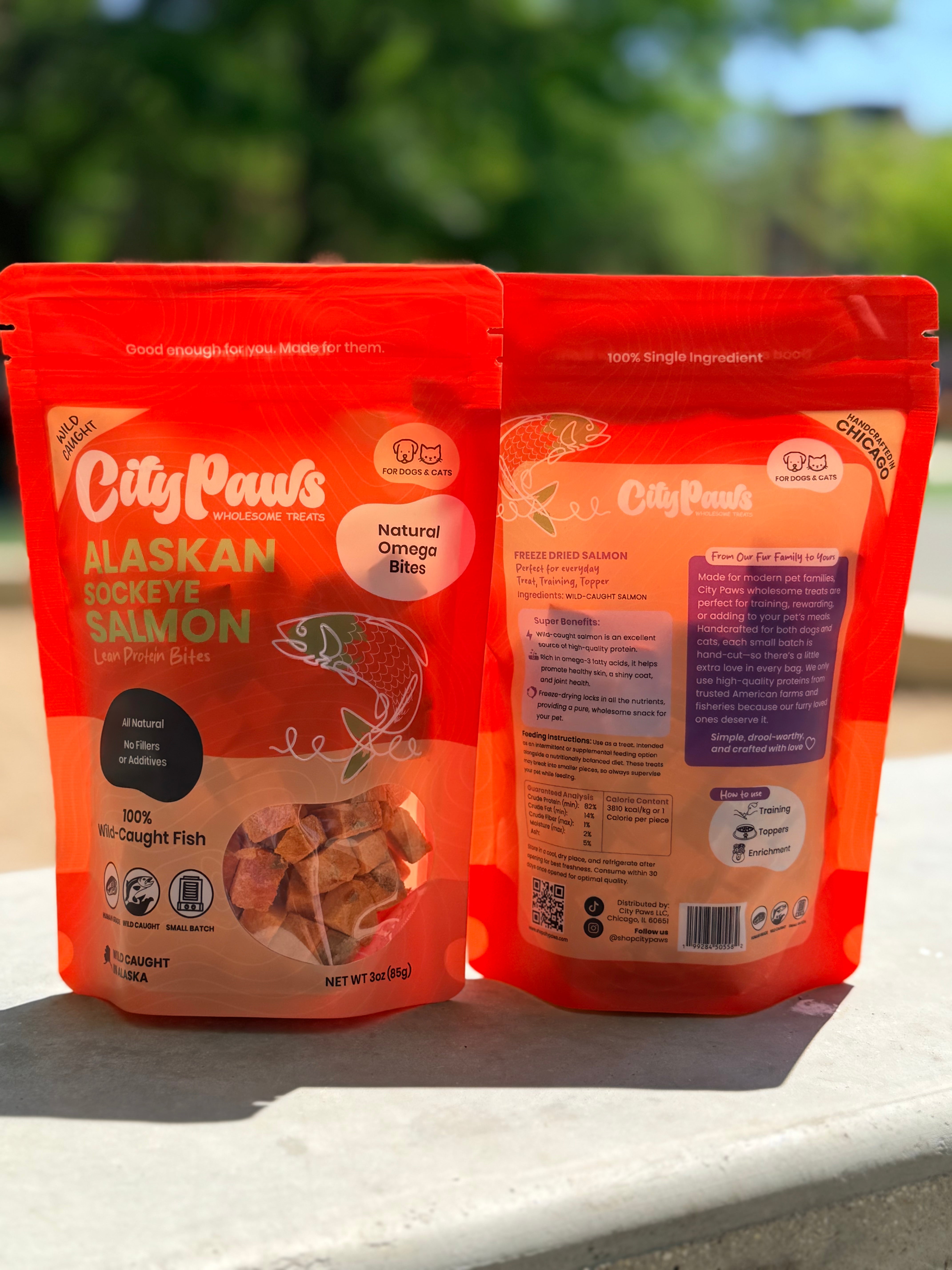 IT'S BACK! Wild Caught Alaskan Sockeye Salmon – City Paws