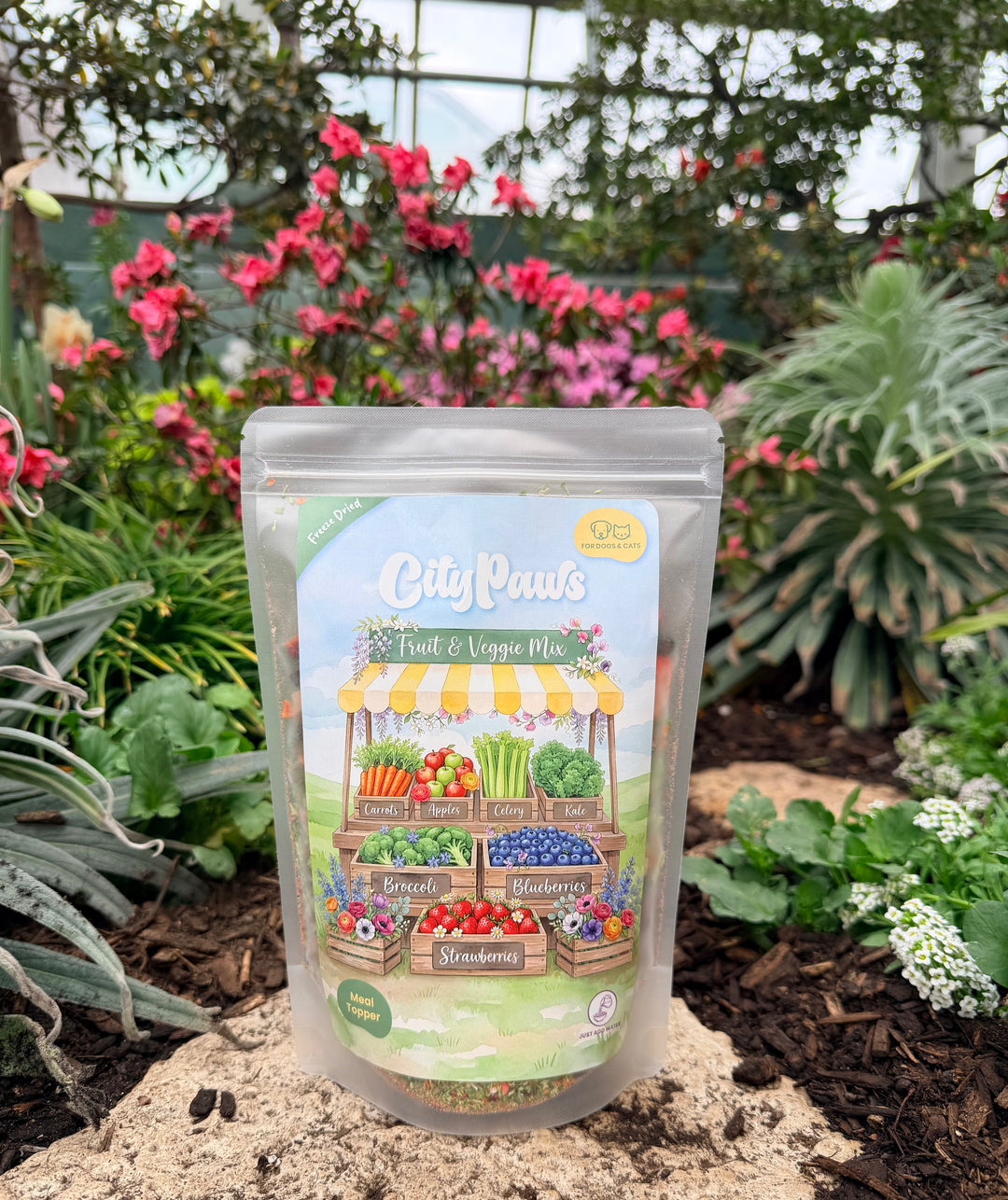 Spring Tails Mix and Fruit & Veggie Mix