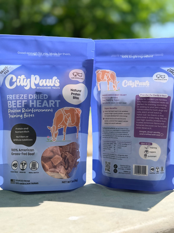 Freeze-Dried Raw Beef Heart