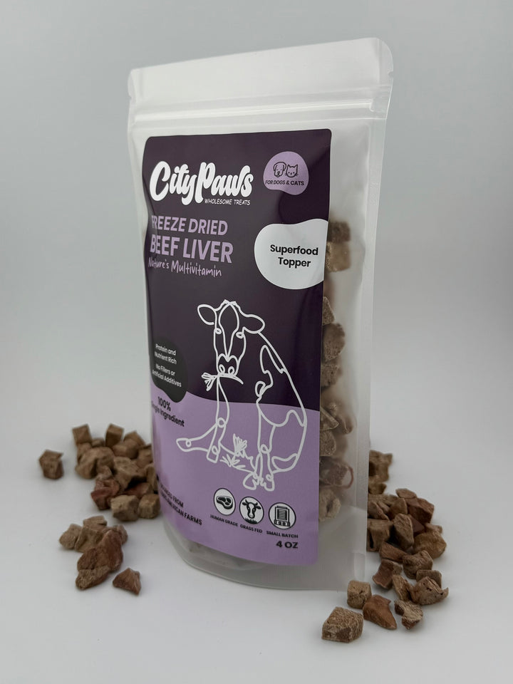 Freeze-Dried Raw Beef Liver