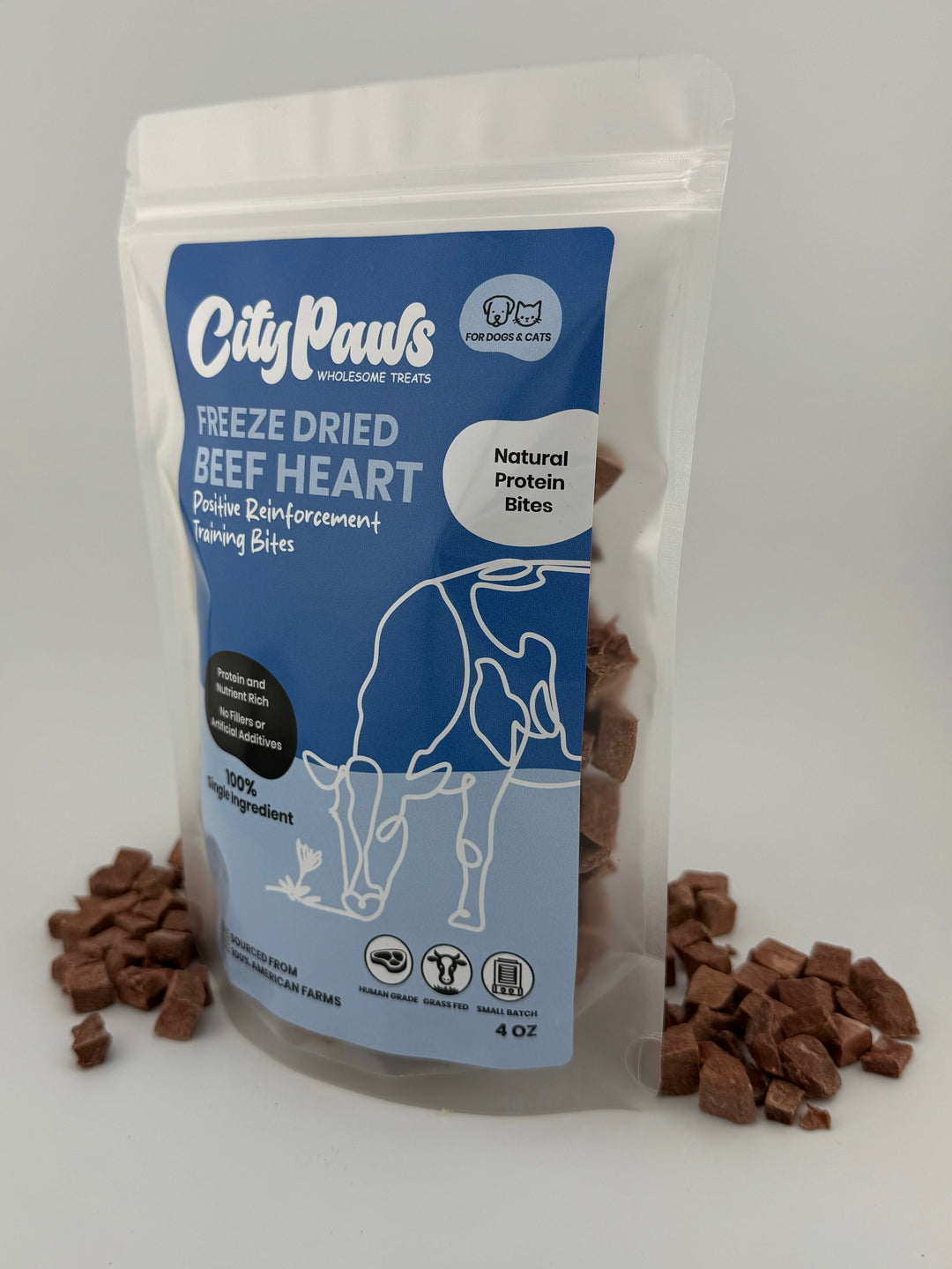 Freeze-Dried Raw Beef Heart