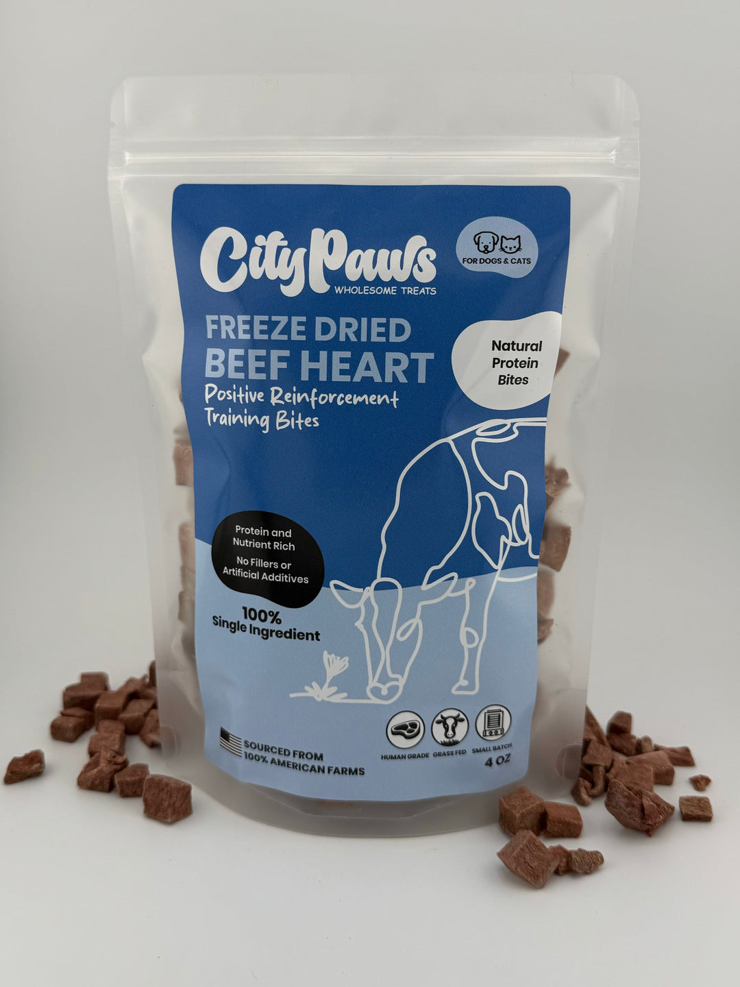 Freeze-Dried Raw Beef Heart