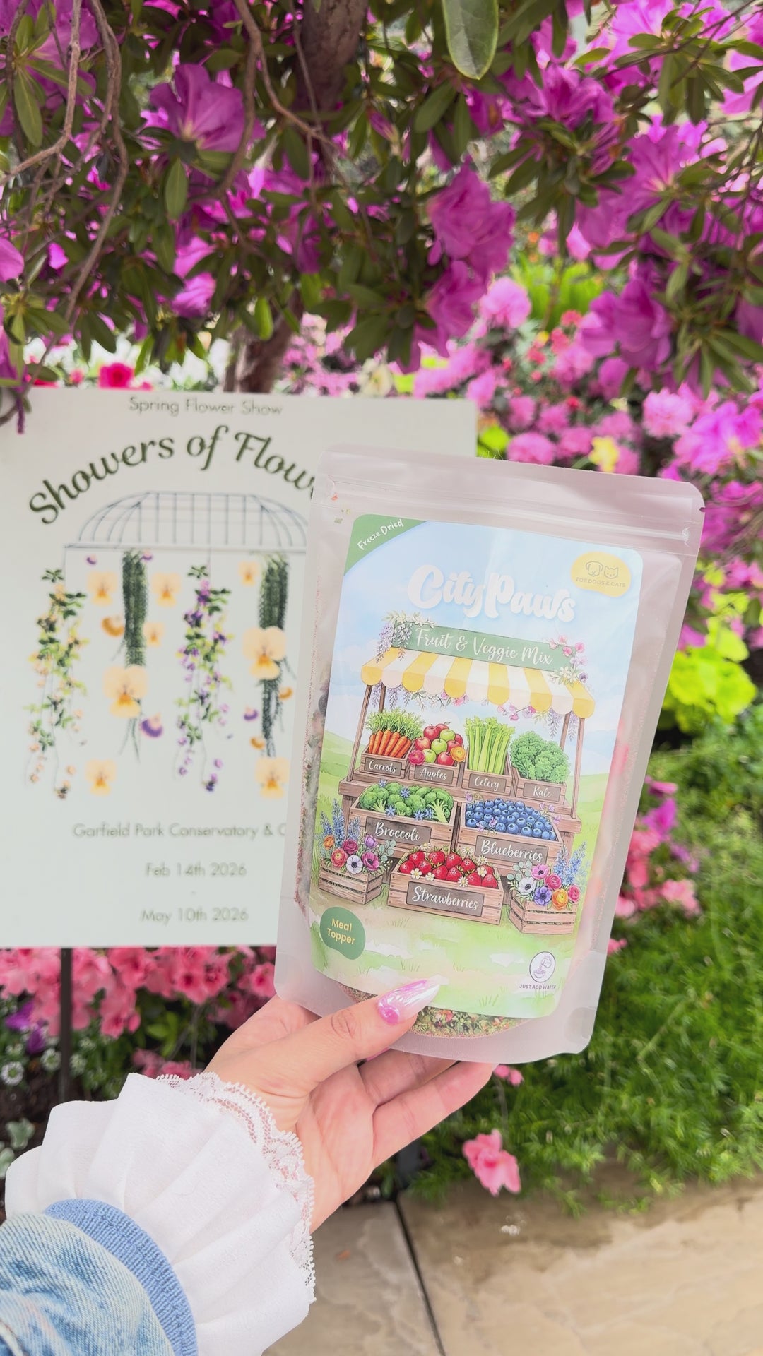 Spring Tails Mix and Fruit & Veggie Mix