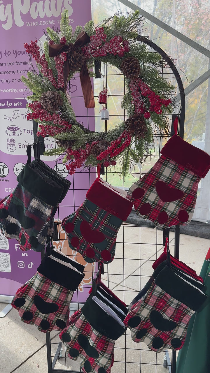 Custom City Paws Stocking